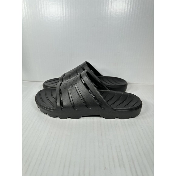 Unisex Timberland GET OUTSLIDE Slide Black Size 12M/14W TB0 A5W6H 015 BRAND NEW - Picture 3 of 8